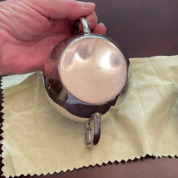 Empire Craft silver plate sugar and creamer bowls. - Picture 2 of 2